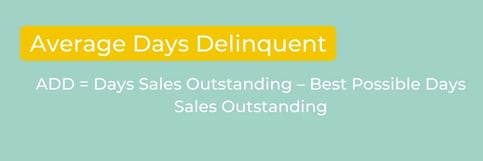 Average Days Delinquent Formula